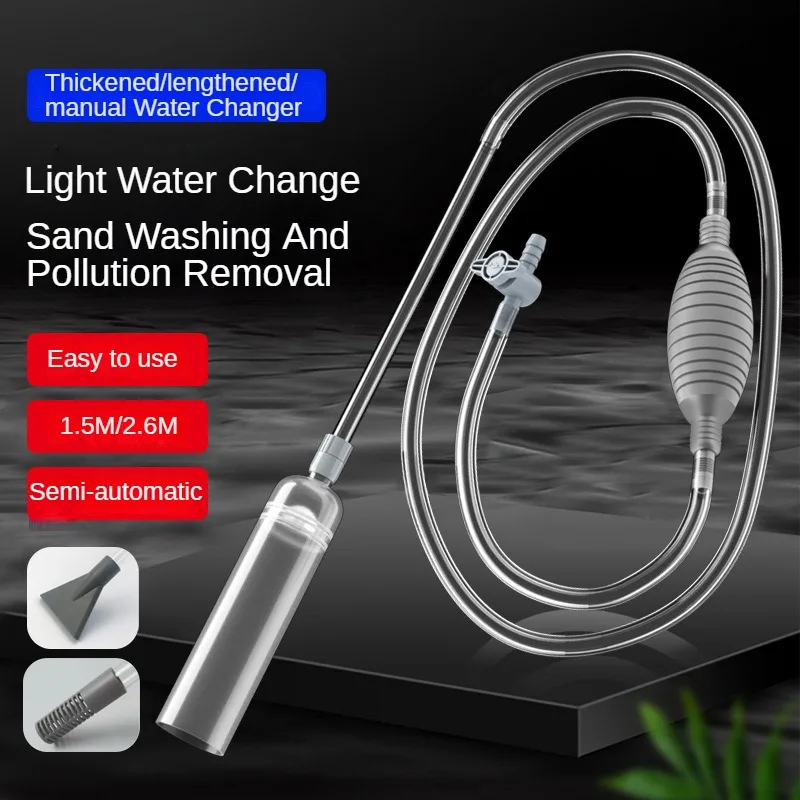 Marine Aquarium Water Change - Odkurzacz syfonowy do akwarium Zmieniacz wody