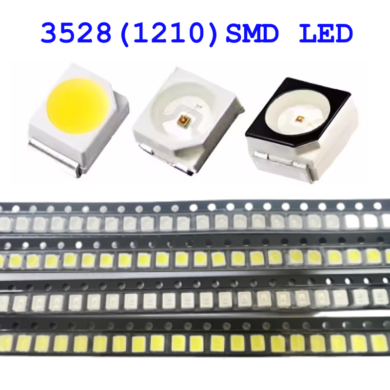 Actinic Blue Led - 100 szt./2000 szt./Lot 3528 1210 Dioda