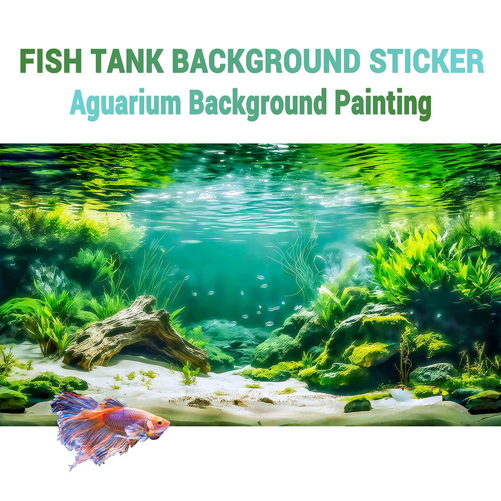 Marine Aquarium Glue - Gałęzie Rzek na Dnie, Malowidło Tła