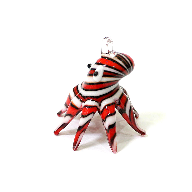 Mini Szklany Wisiorek Ośmiorni – Marine Aquarium Decorations recenzja i cena