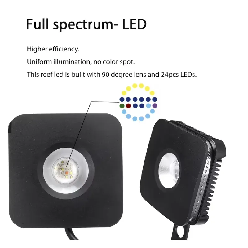 Lampa LED do akwarium słoneczn – Marine Aquarium Hours recenzja i cena