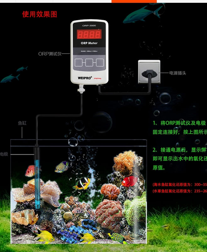 Miernik ORP do akwarium WEIPRO – Aquarium Marine Color recenzja i cena