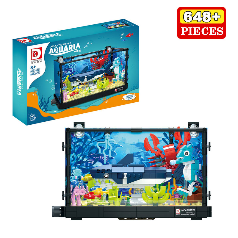 648 ELEMENTÓW Klocki Konstrukc – Aquarium Marine World recenzja i cena