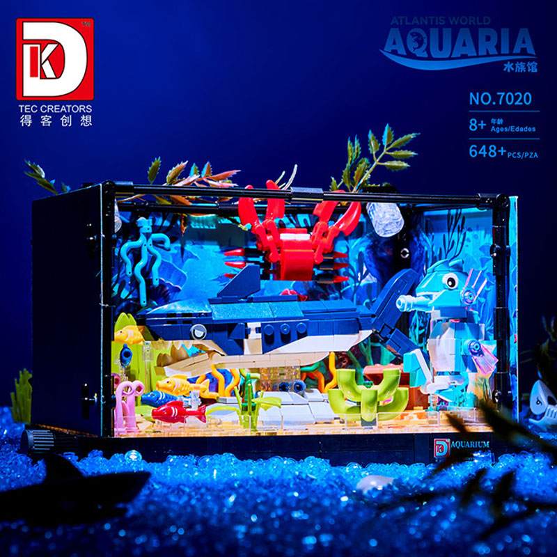 648 ELEMENTÓW Klocki Konstrukc – Aquarium Marine World recenzja i cena