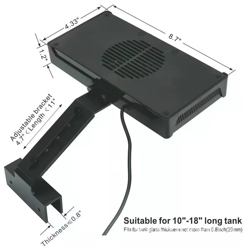 30W Lampy LED do akwarium słon – Marine Aquarium Hours recenzja i cena