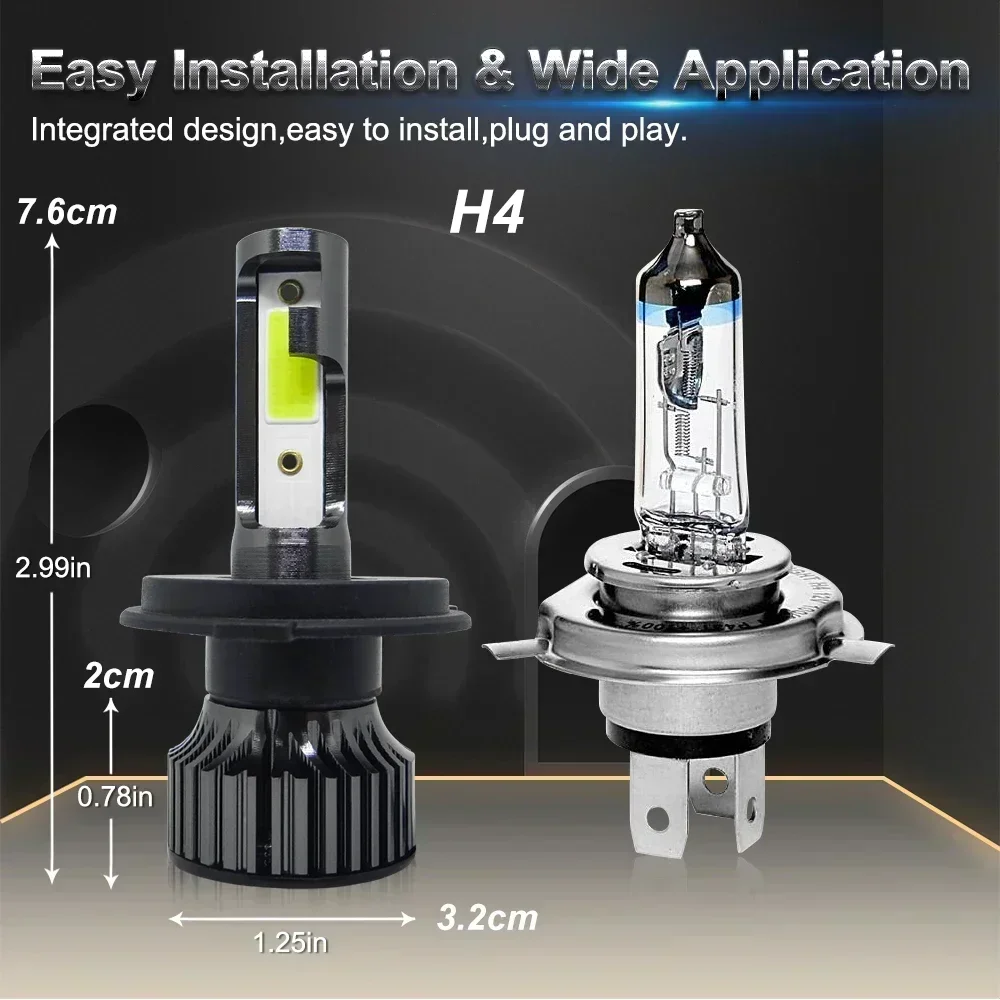 P1Car LED Reflektor H4 H7 H1 H – Actinic Blue Led recenzja i cena