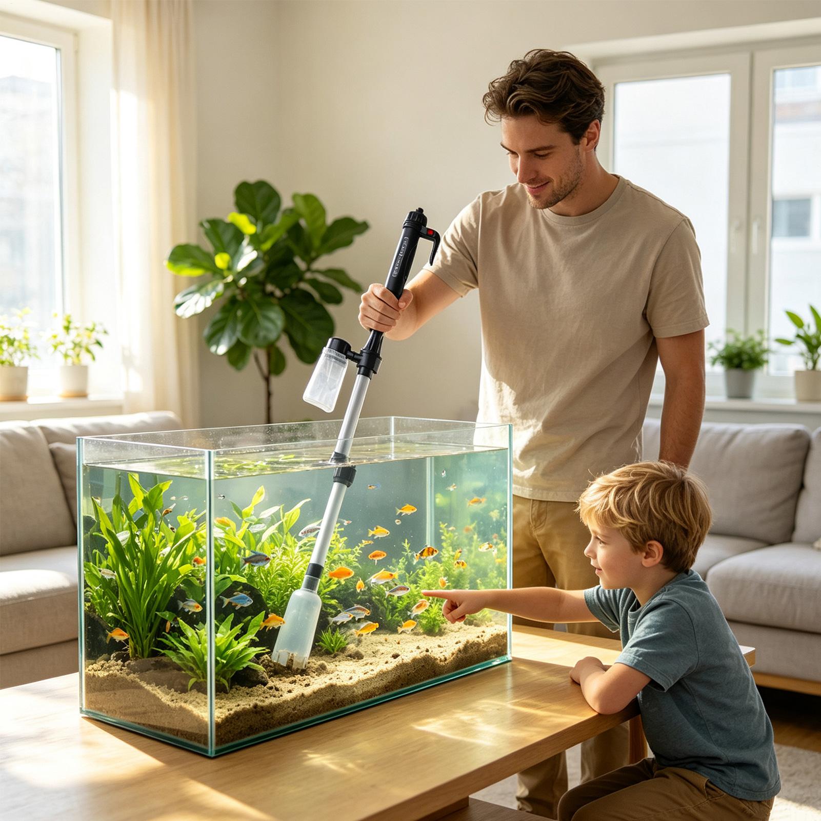 Odkurzacz do akwarium 3 w 1, o – Marine Aquarium Water Change recenzja i cena