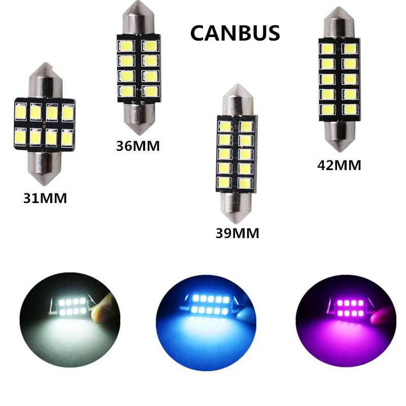 2 szt. LED C5W Żarówka Festoon – Actinic Blue Led recenzja i cena