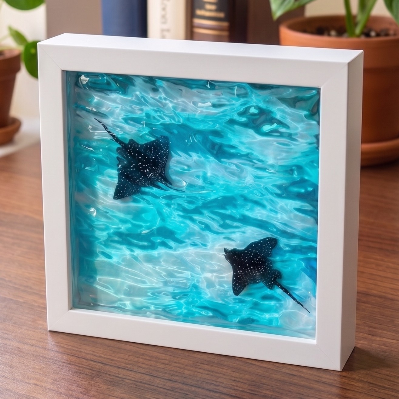 Rzeźba wieloryba z żywicy 3D,  – Marine Aquarium Decorations recenzja i cena