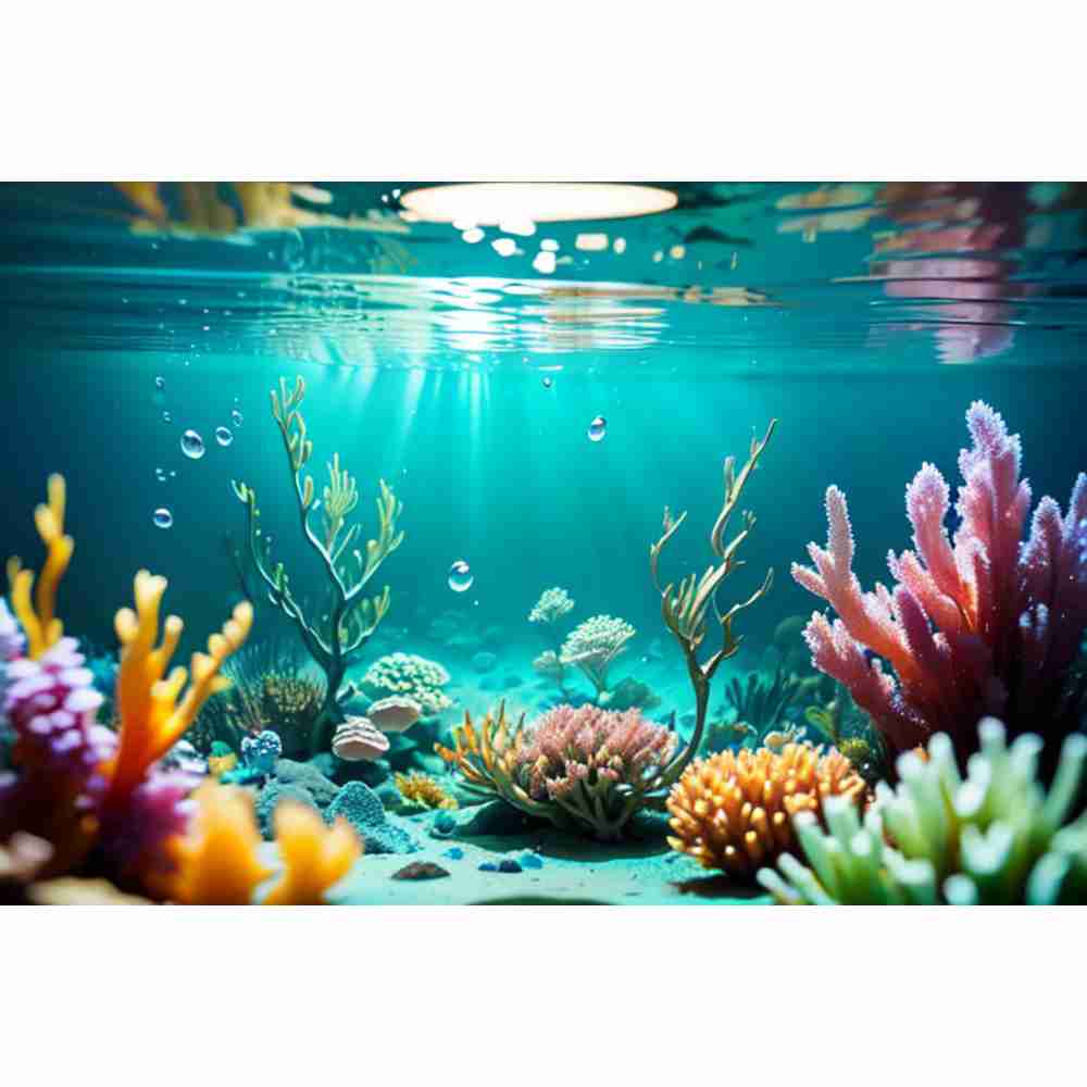 Tło fotograficzne podwodny świ – Aquarium Marine World recenzja i cena