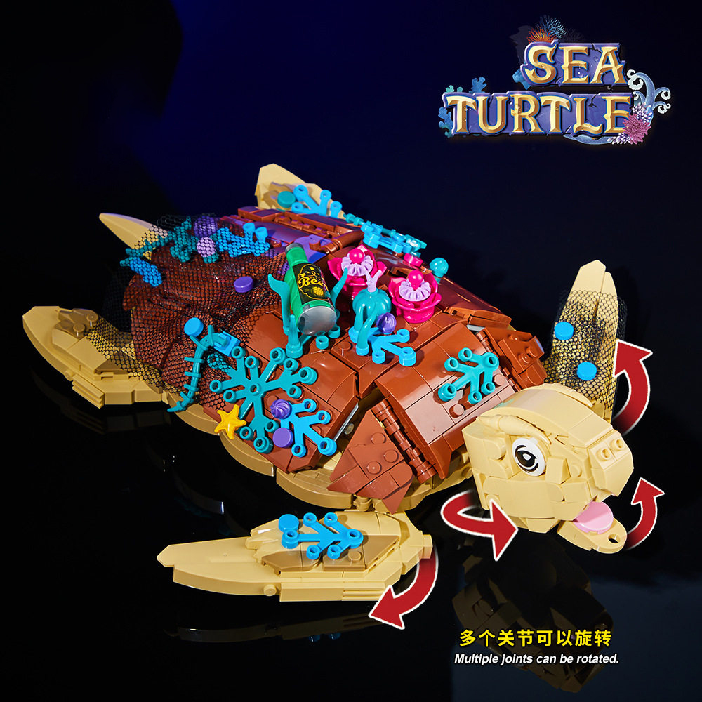 Zestaw klocków konstrukcyjnych – Marine Aquarium Cube recenzja i cena