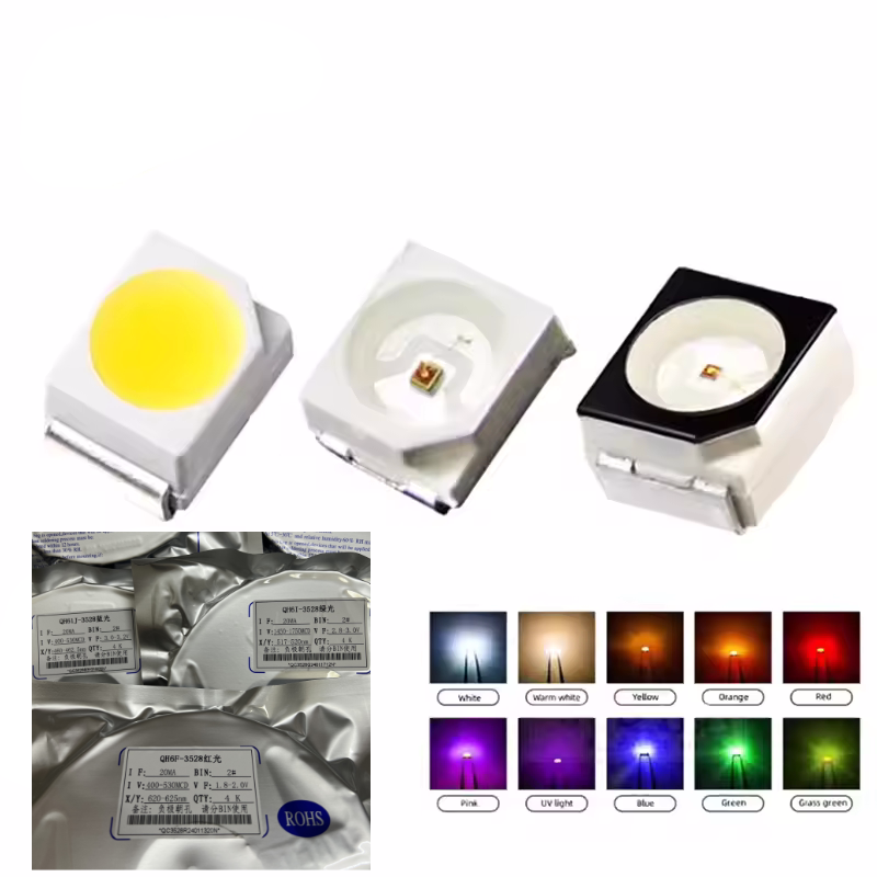 100 szt./2000 szt./Lot 3528 12 – Actinic Blue Led recenzja i cena
