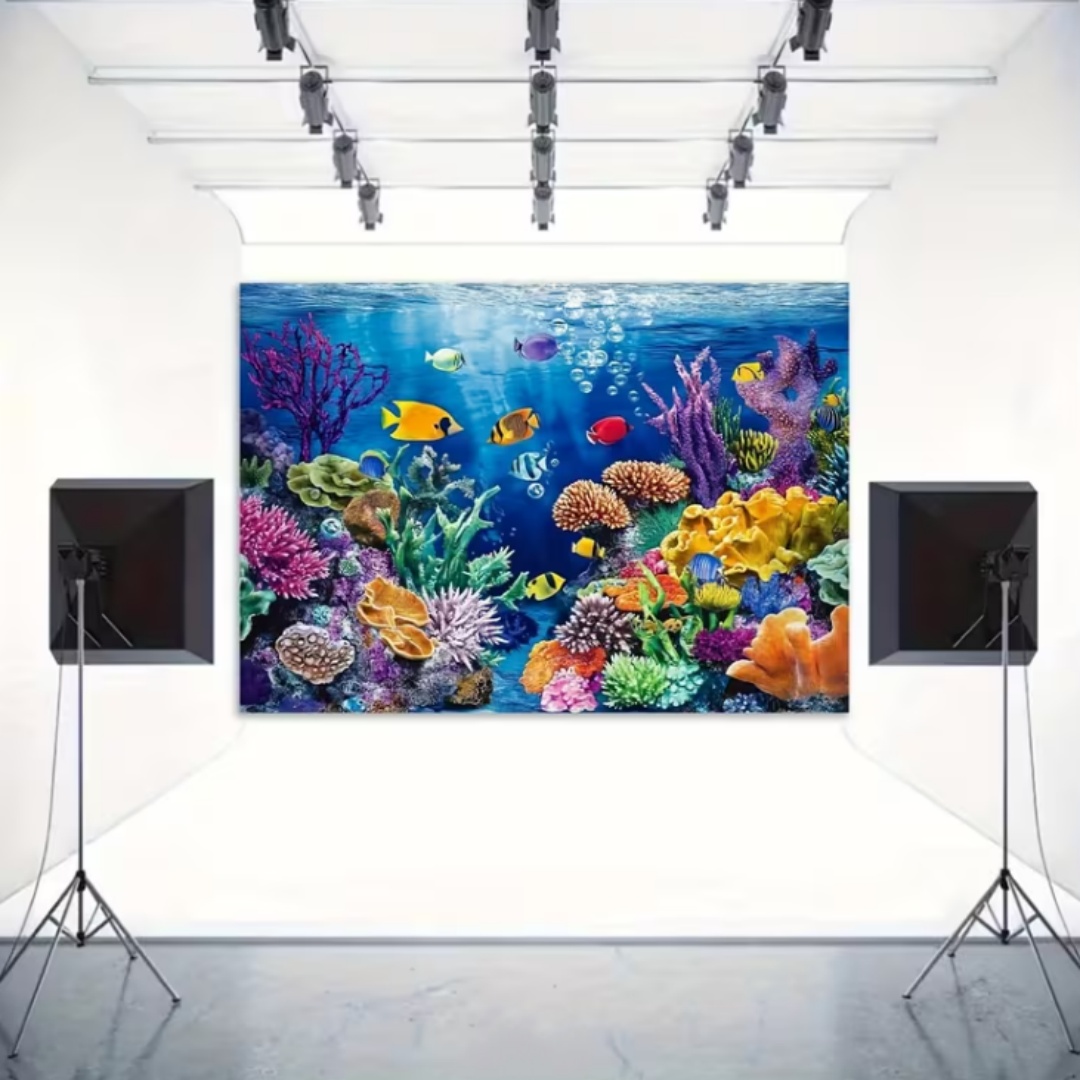 Tło fotograficzne z motywem po – Aquarium Marine World recenzja i cena