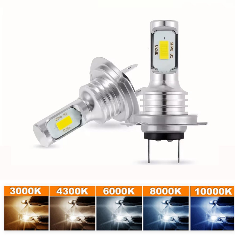 2 szt. Żarówki LED H7 H4 8000K – Actinic Blue Led recenzja i cena
