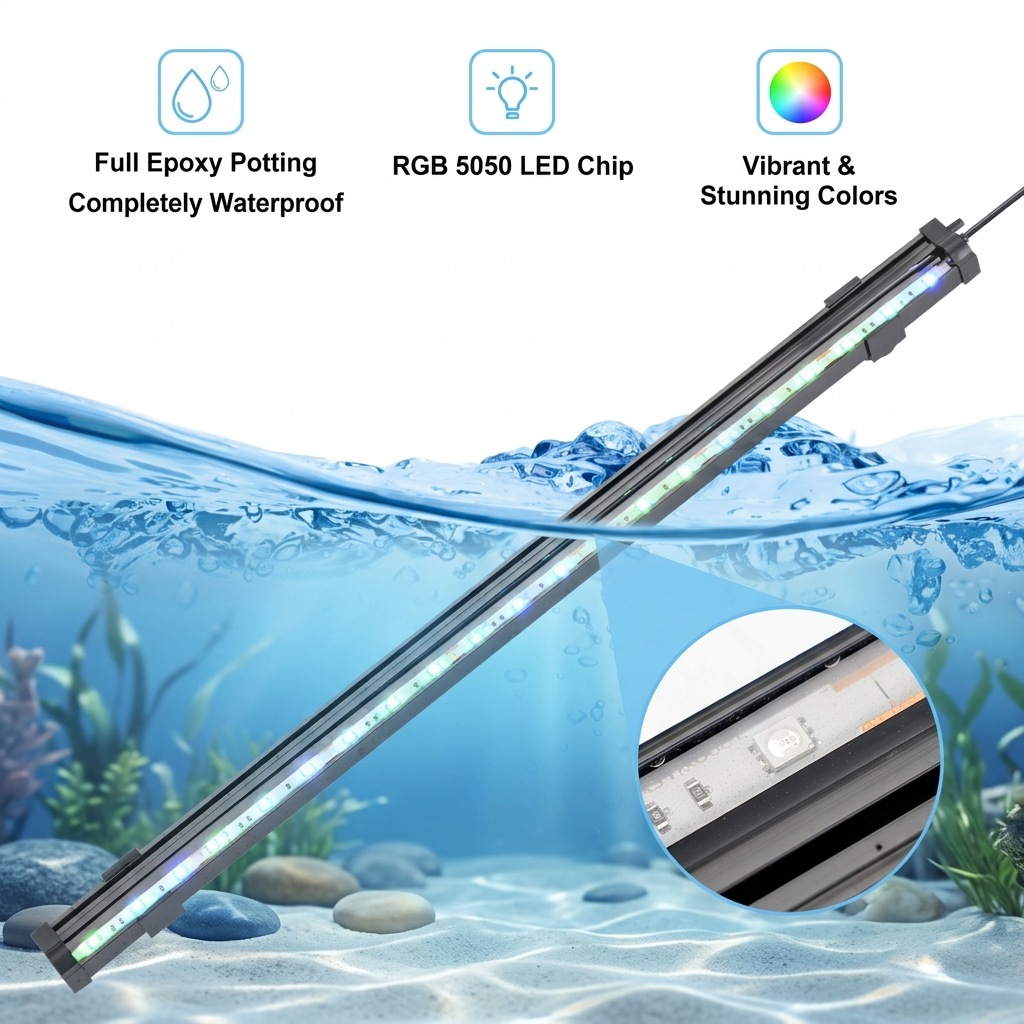 USB LED Lampa do Akwarium z Ef – Marine Aquarium Decorations recenzja i cena