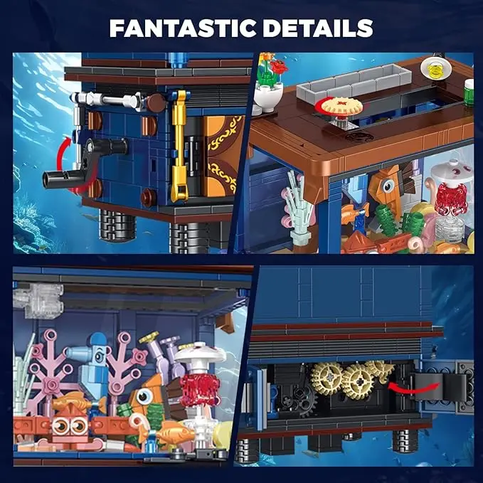 Zestawy klocków do budowania p – Aquarium Marine World recenzja i cena