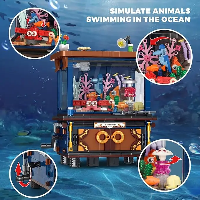 Zestawy klocków do budowania p – Aquarium Marine World recenzja i cena
